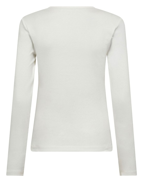 Granny CC Embroidery T-shirt - White